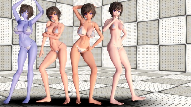 アールビット式WF改変唯依姫(ｼｮｰﾄﾍｱ)配布