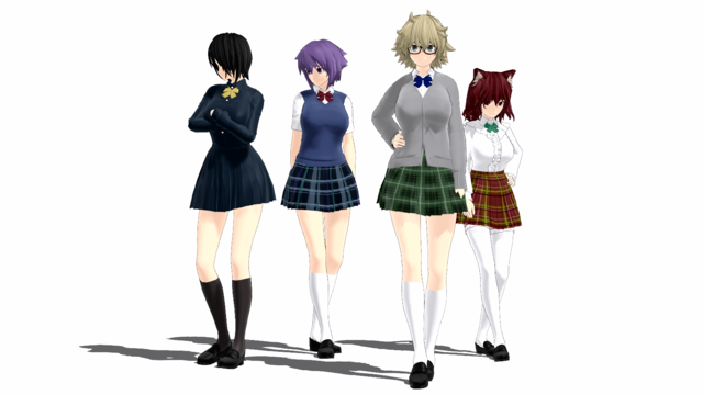 シャツスカート