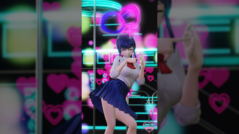 エフェクトダンス風 R18ジェスチャー モーションデータ