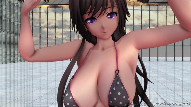 【MMD】唯依姫で『Bye-Bye』