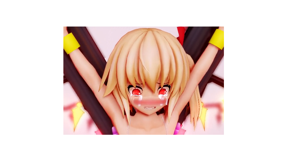 X字拘束調教・連続絶頂責め