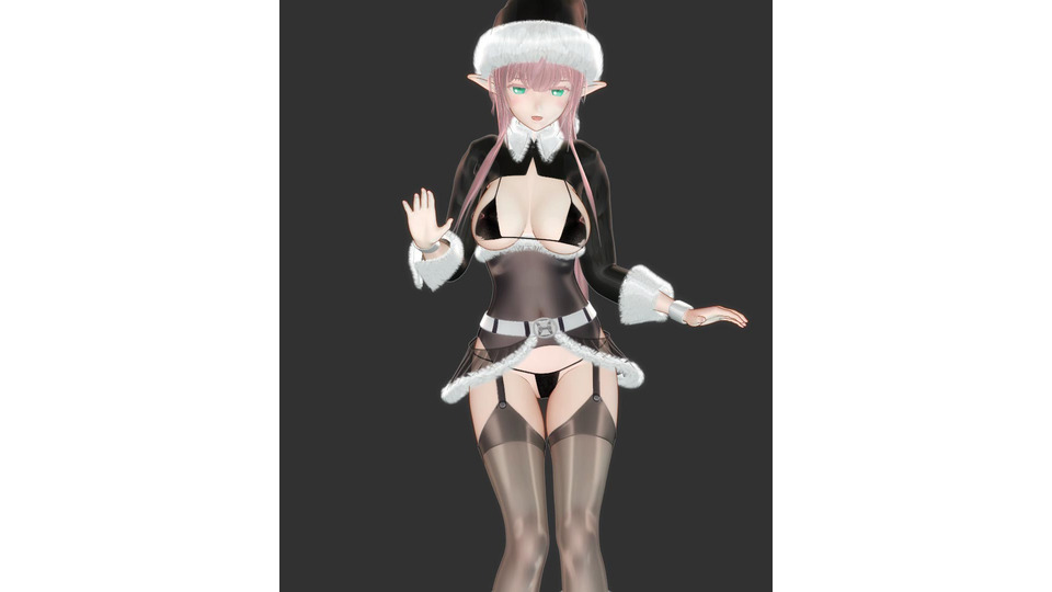 Eunice201225chr黒ビキニ2