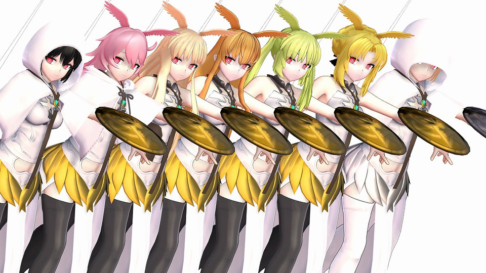 ワルキューレ６姉妹+量産型Ver1.00